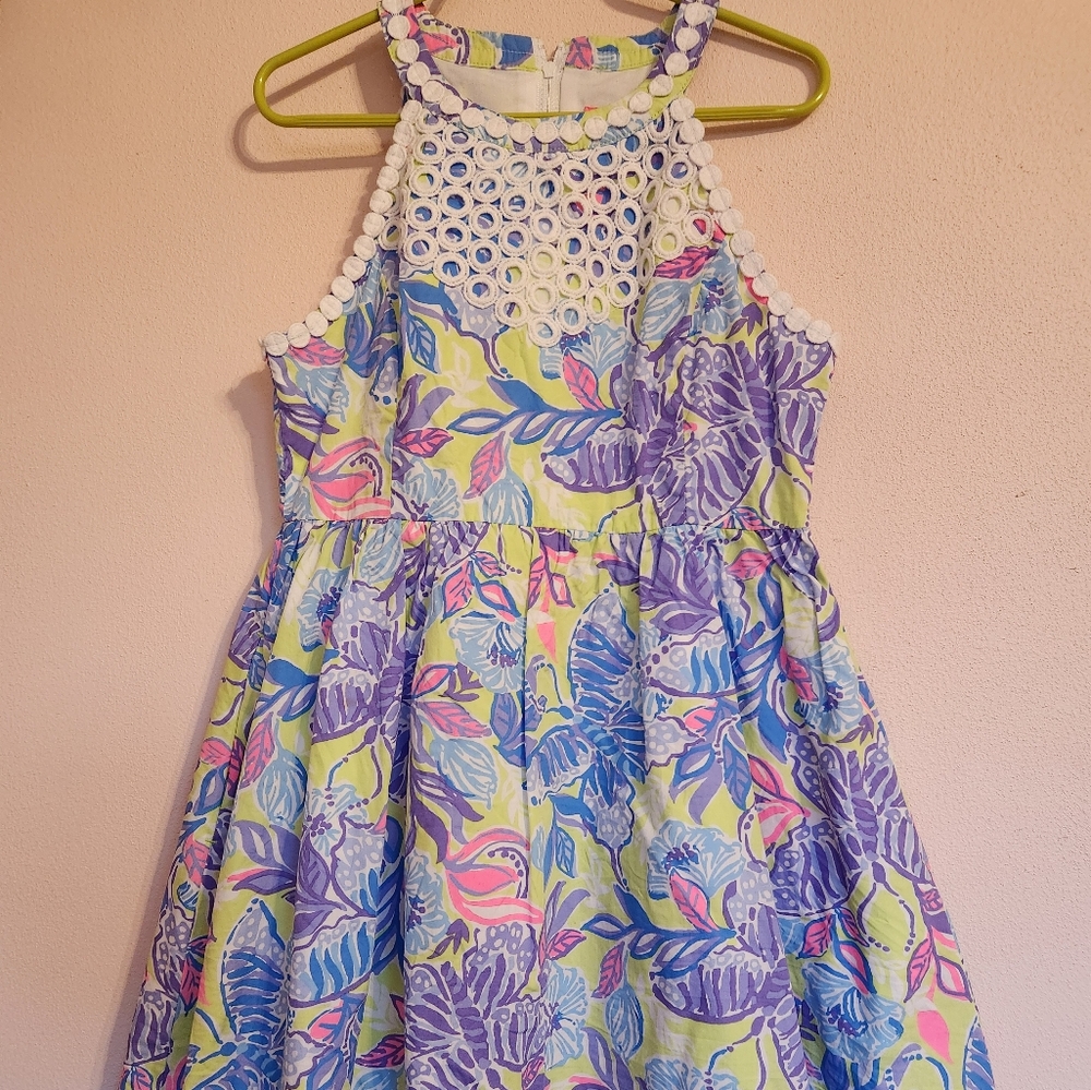 Lilly Pulitzer Girls Dress Size 8